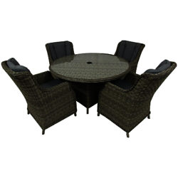 Royalcraft Wentworth 4-Seater Comfort Dining Set